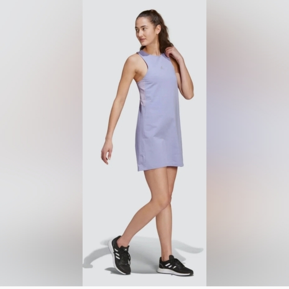 adidas x Zoe Saldana Athletic Tank Dress - Picture 2 of 6